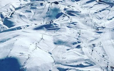 Así nos espera @valle_nevado!!! ️️️  Este viernes  #oteski aterriza nuevamente e…