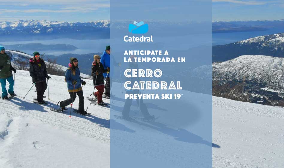 Cerro Catedral Preventa Ski 2019