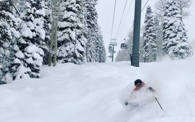 Si te preguntan cómo es la nieve en polvo, mostrales está foto de la tarde del m…