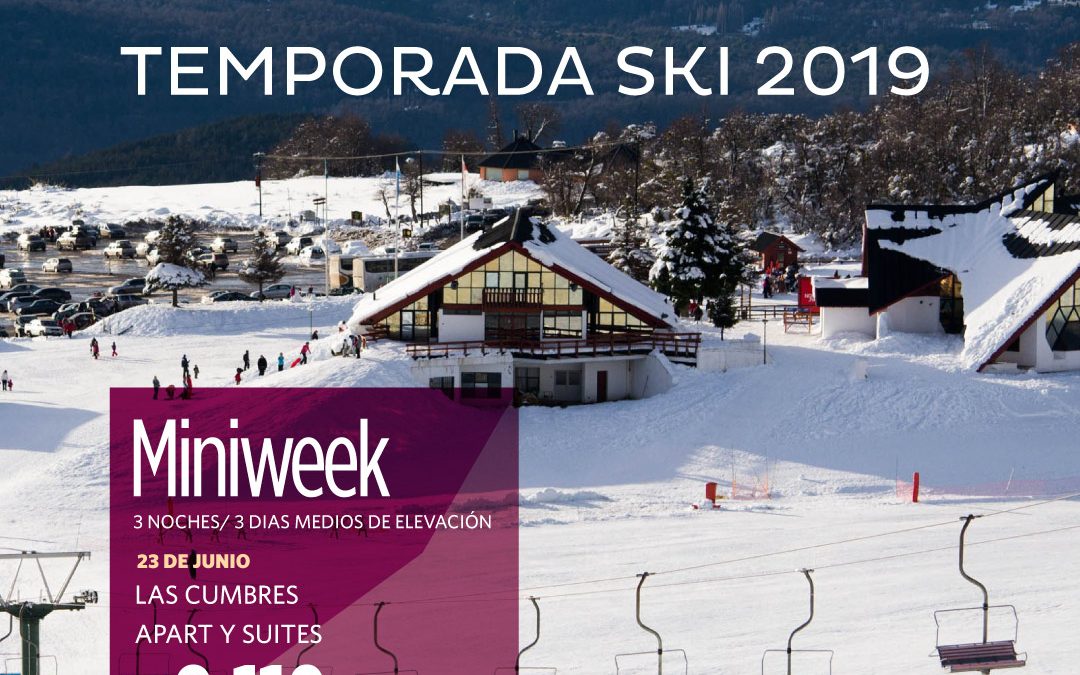 Chapelco te espera en el fabuloso San Martín de los Andes, esta temporada 2019, …