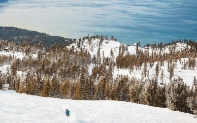 ¿Te imaginas por qué razón este paraíso se llama Heavenly Mountain? 
 Esquiá en …