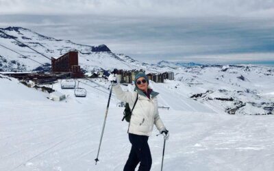 @valle_nevado lanzó su temporada con muchísima nieve, y Silvia Bottino de #OTESK…